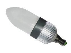 VEO 4W LED Kerze 300 Lm E14 WW, Светодиодная лампа 4Вт, теплый белый свет, цоколь E14